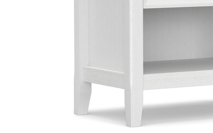 White | Amherst 24 inch Bedside Table (Set of 2)