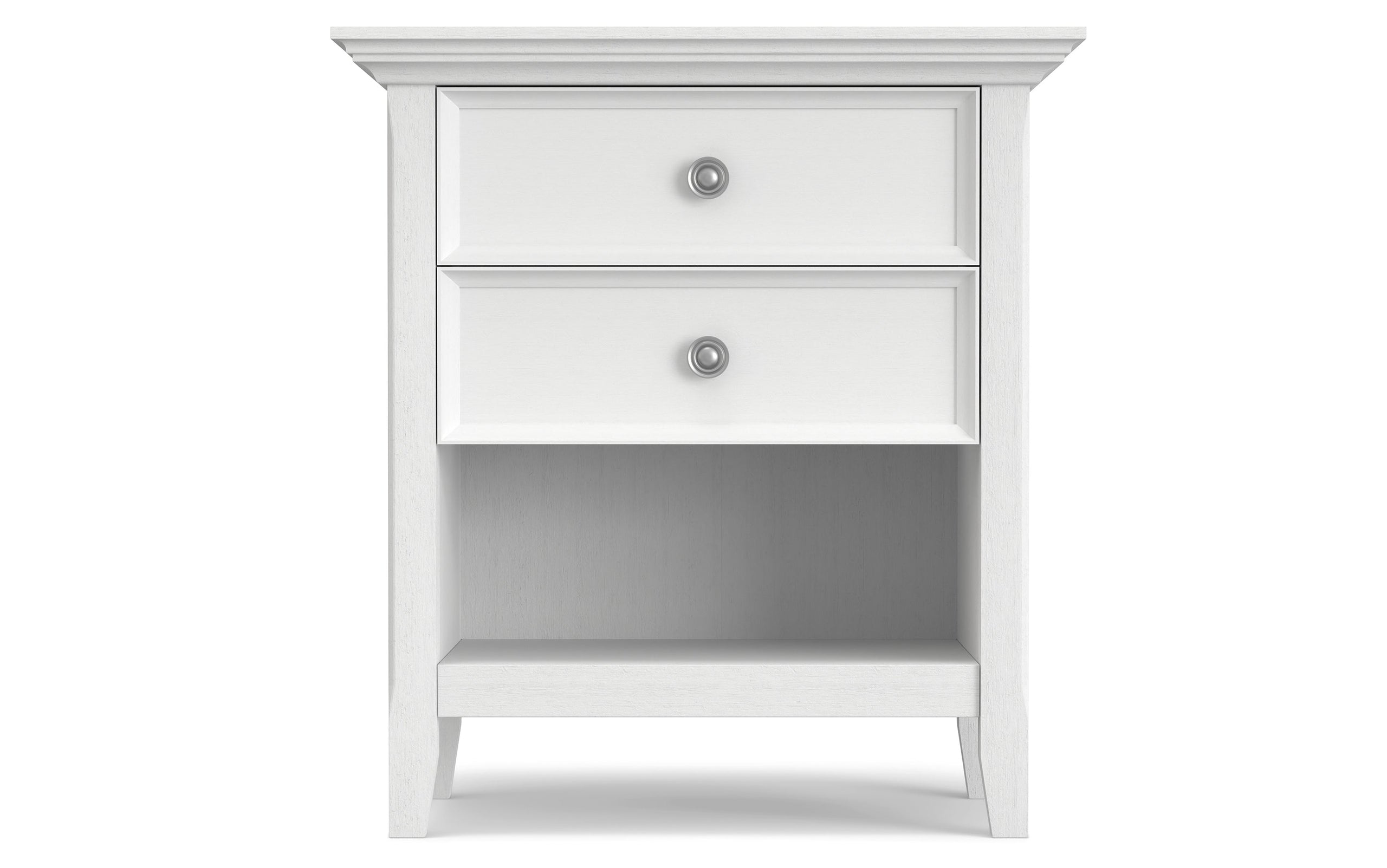 White | Amherst 24 inch Bedside Table (Set of 2)