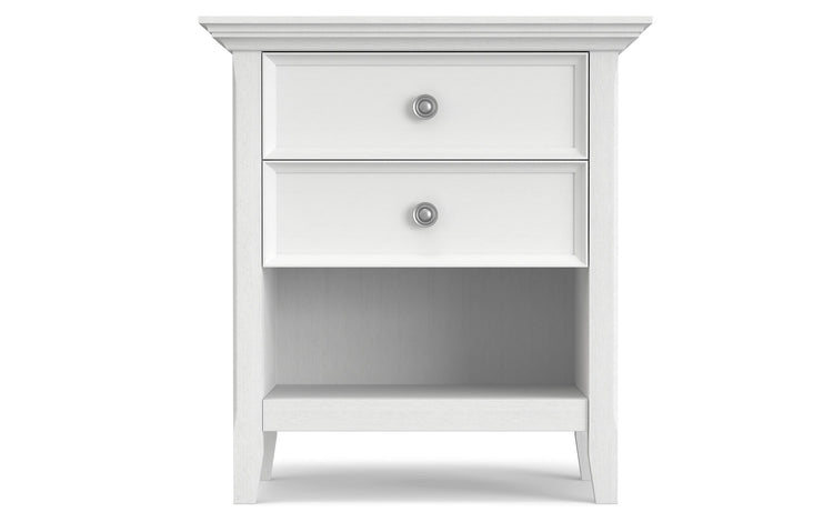 White | Amherst 24 inch Bedside Table (Set of 2)