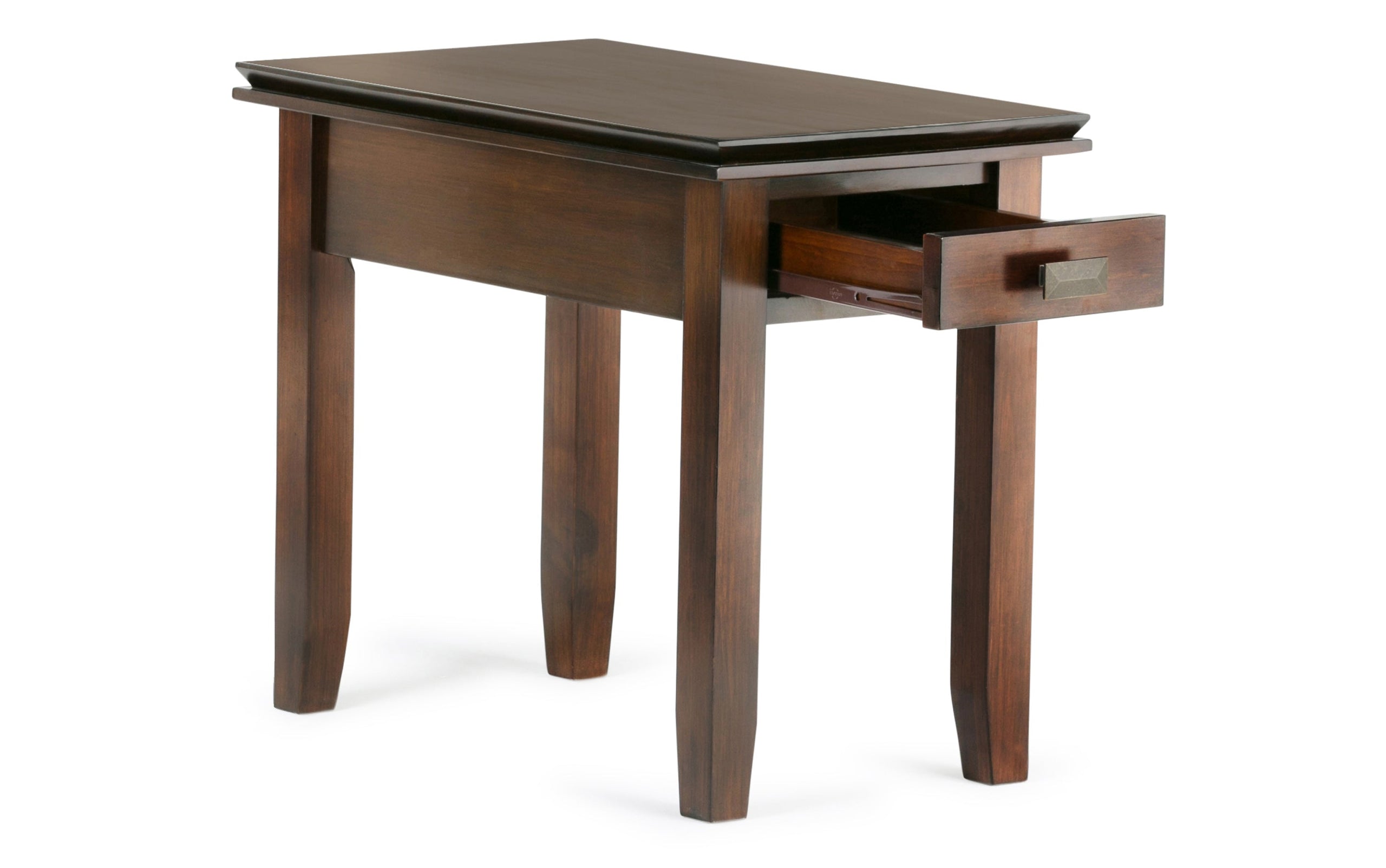 Russet Brown | Artisan 46 inch Coffee Table with 14 inch End Tables (Set of 3)