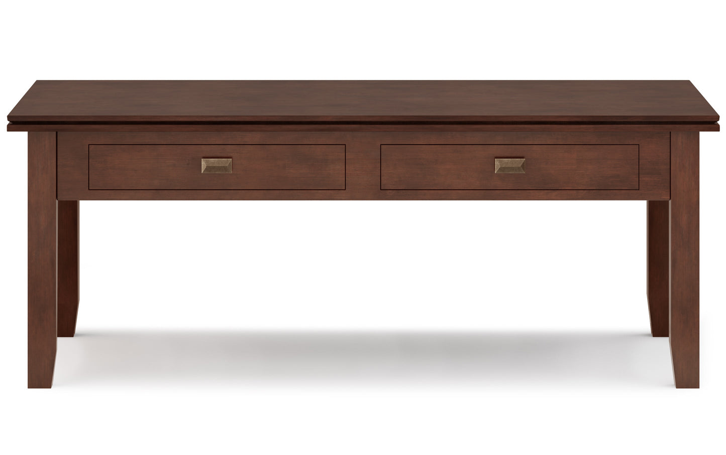 Russet Brown | Artisan 46 inch Coffee Table with 14 inch End Tables (Set of 3)