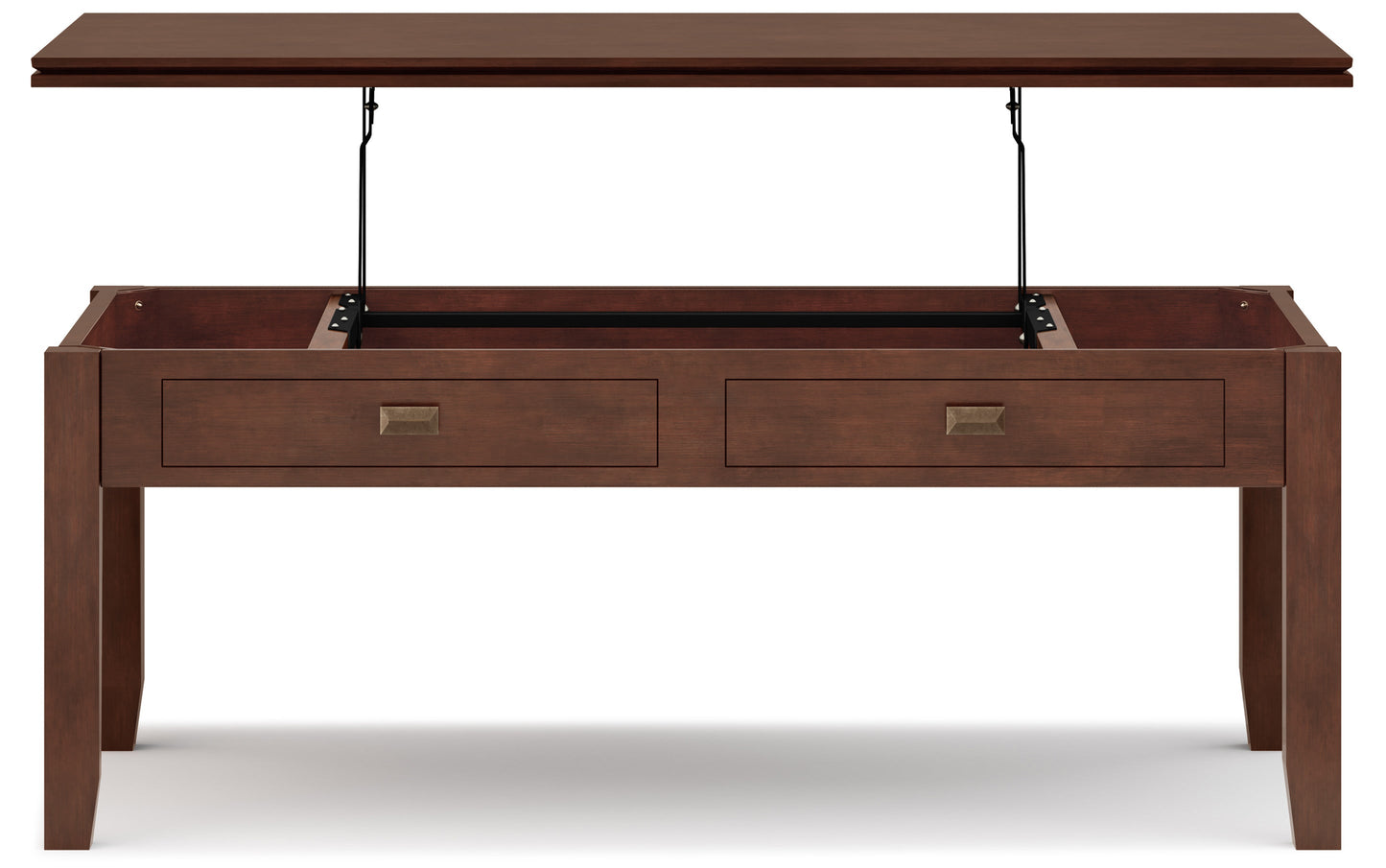 Russet Brown | Artisan 46 inch Coffee Table with 14 inch End Tables (Set of 3)