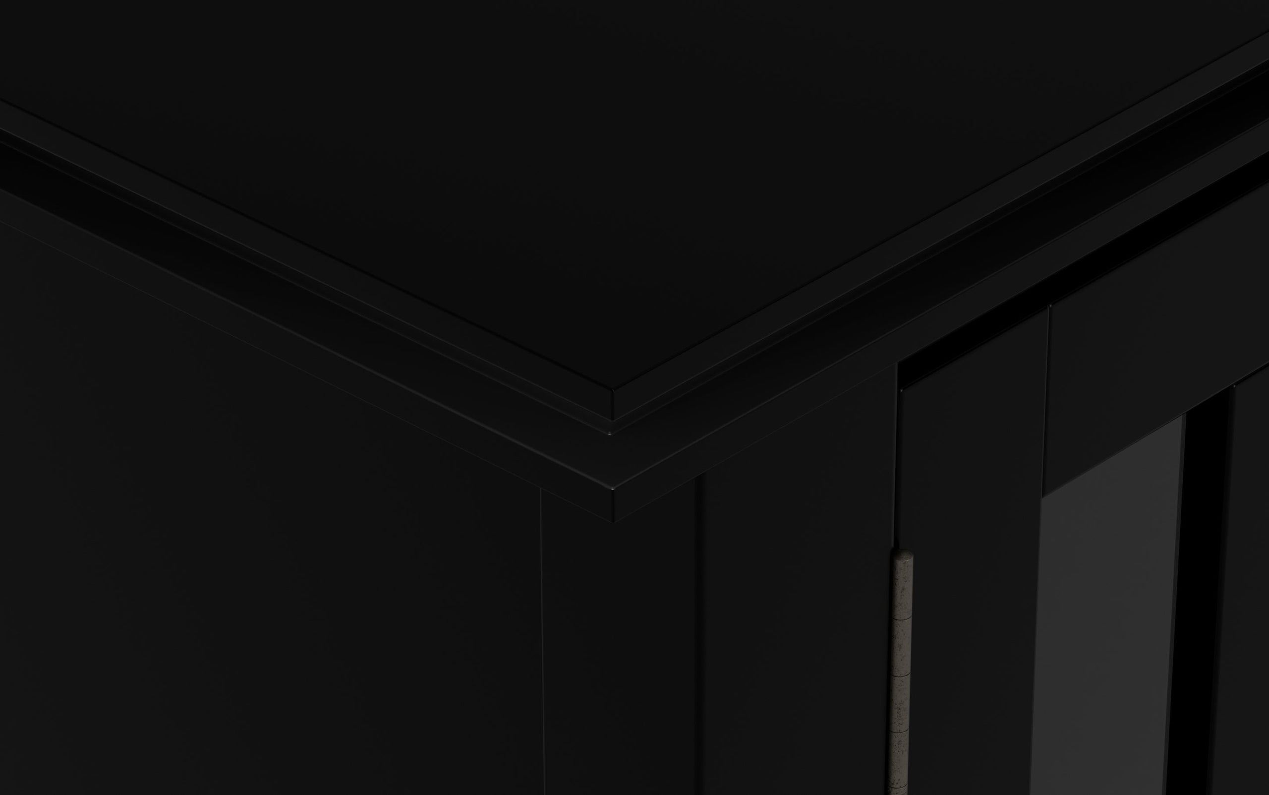 Black | Artisan 72 inch TV Stand with 26 inch 5 Shelf Bookcases (Set of 3)
