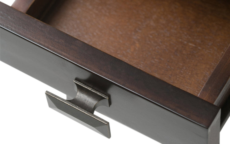 Russet Brown | Artisan 14 inch Narrow Side Table (Set of 2)