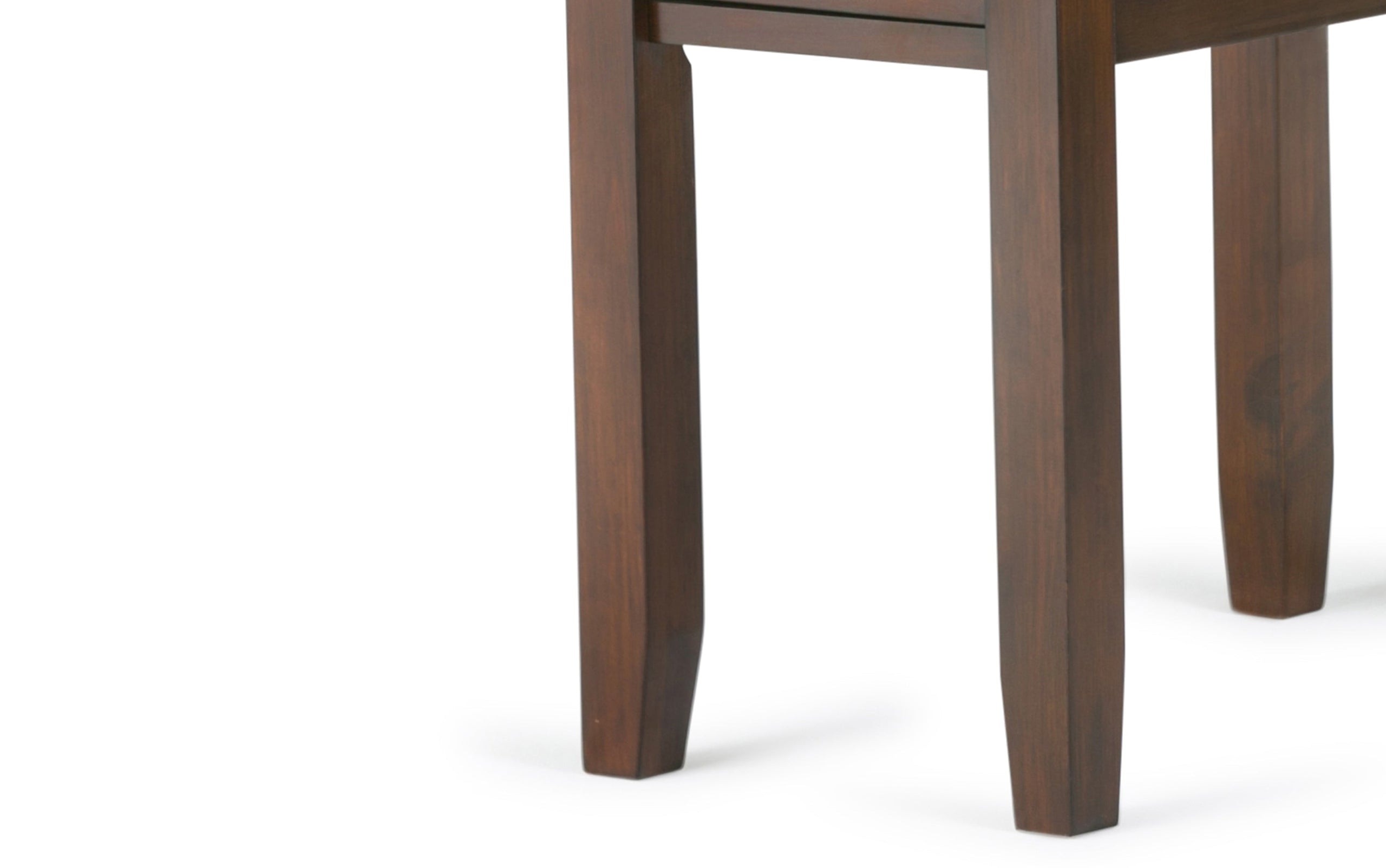Russet Brown | Artisan 14 inch Narrow Side Table (Set of 2)