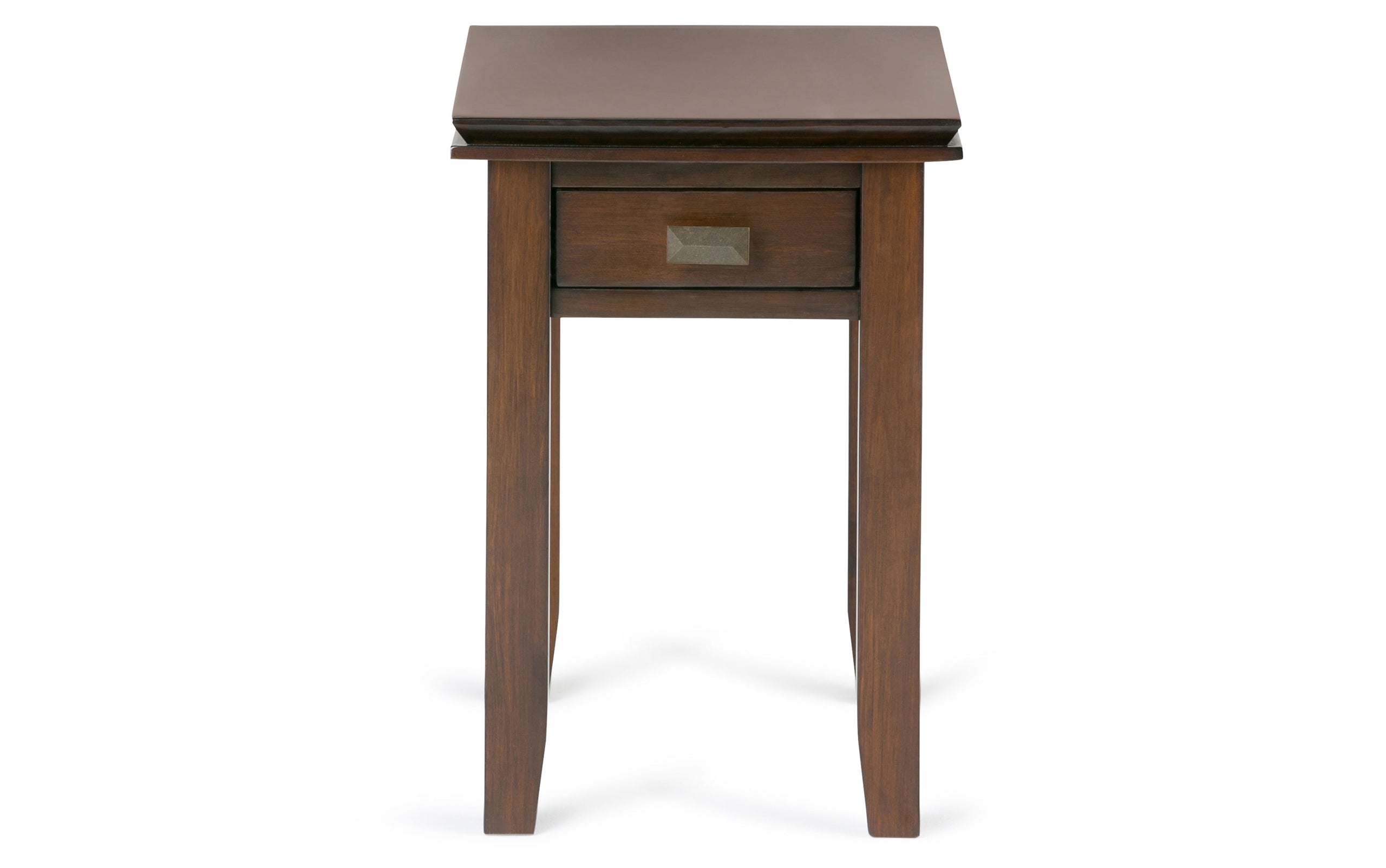 Russet Brown | Artisan 14 inch Narrow Side Table (Set of 2)