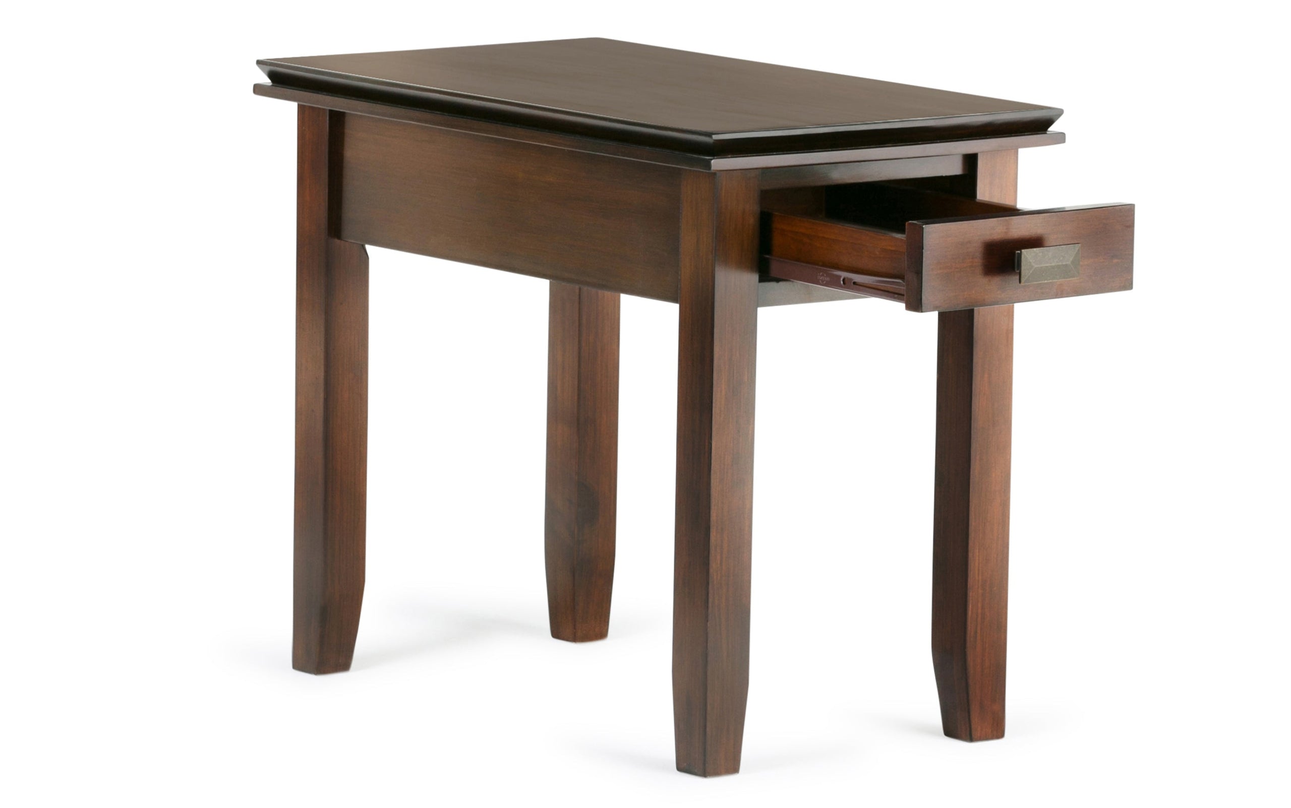 Russet Brown | Artisan 14 inch Narrow Side Table (Set of 2)
