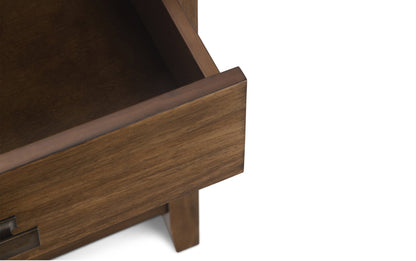Rustic Natural Aged Brown | Artisan 24 inch Night Stand (Set of 2)