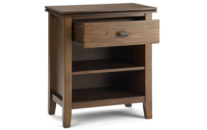 Rustic Natural Aged Brown | Artisan 24 inch Night Stand (Set of 2)