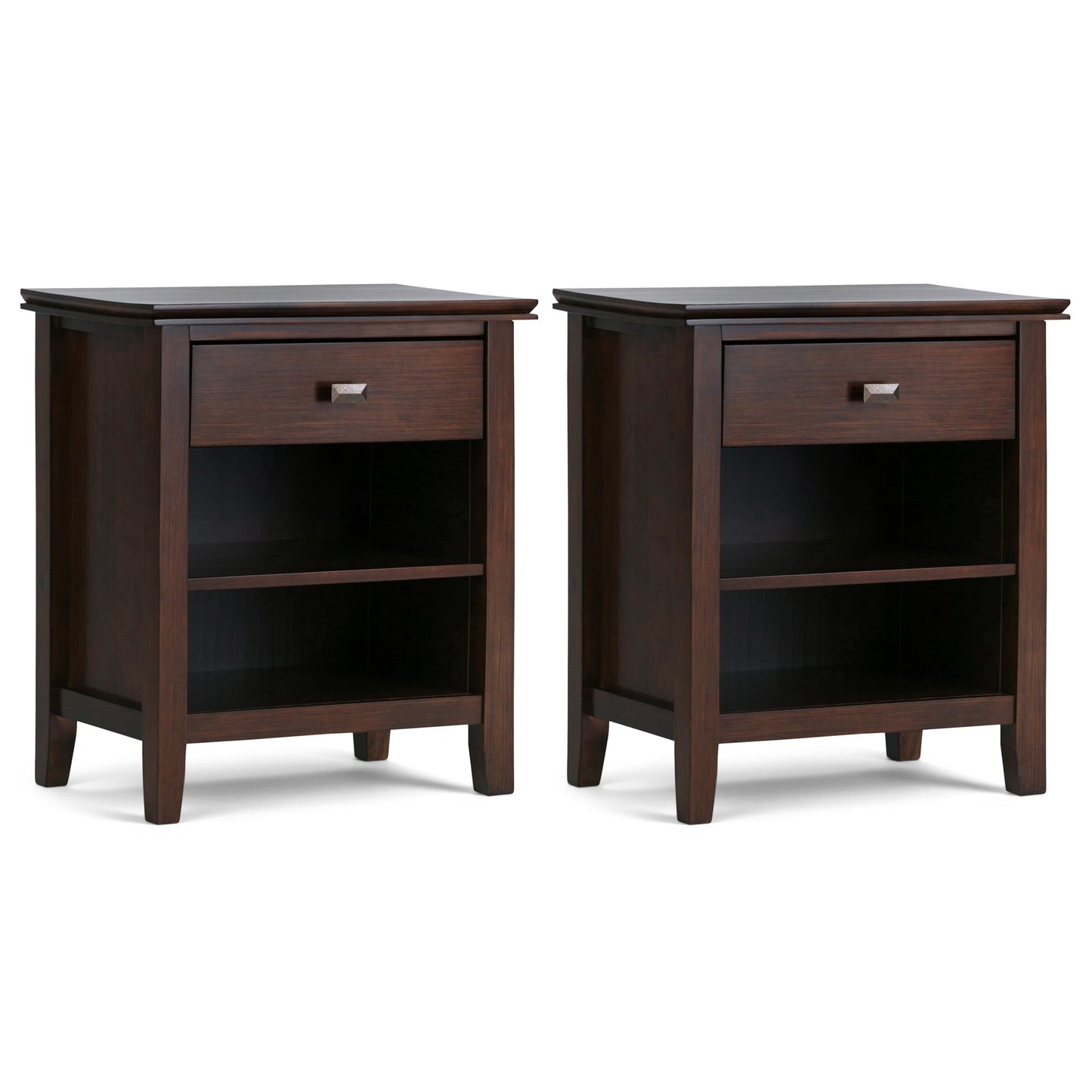 Russet Brown | Artisan 24 inch Night Stand (Set of 2)