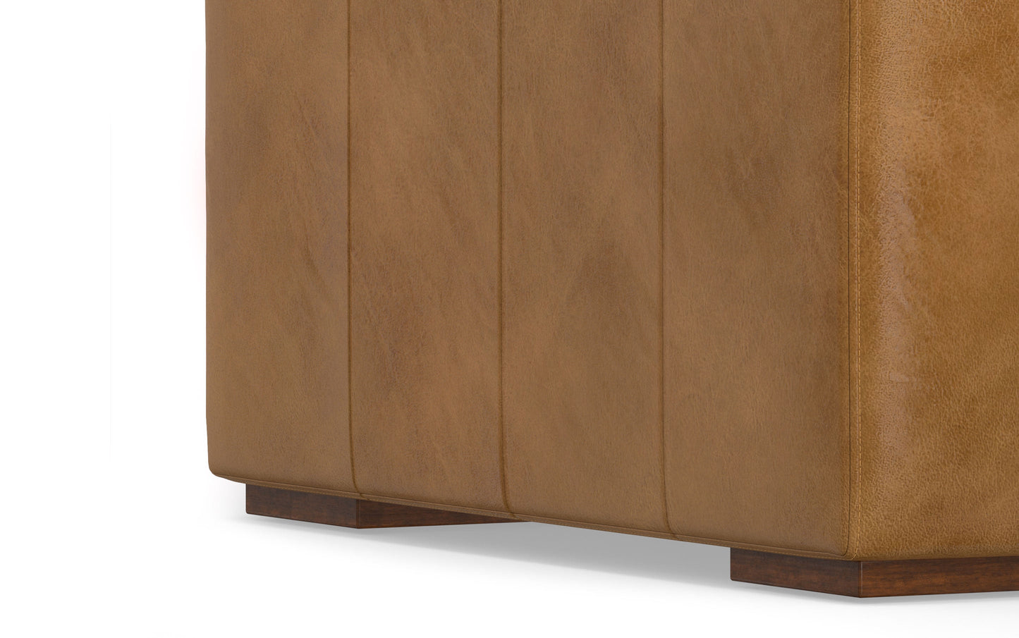 Sienna Genuine Leather | Rex 2 Seater Sofa and Left Chaise in Genuine Leather