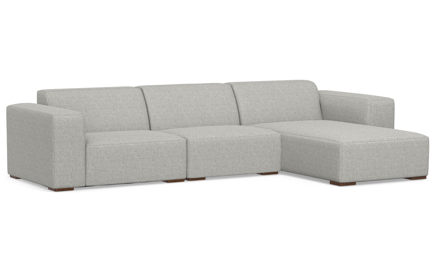 Rex 2 Seater Sofa and Right Chaise in Performance Fabric