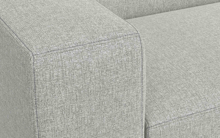 Pale Grey Performance Fabric | Rex 2 Seater Sofa in Performance Fabric