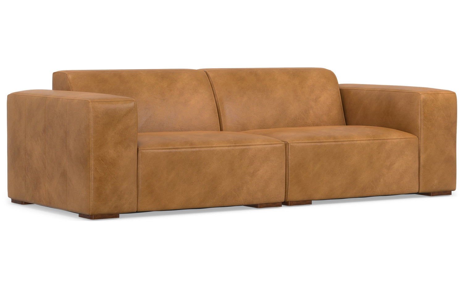 Sienna Genuine Leather | Rex 2 Seater Sofa in Genuine Leather
