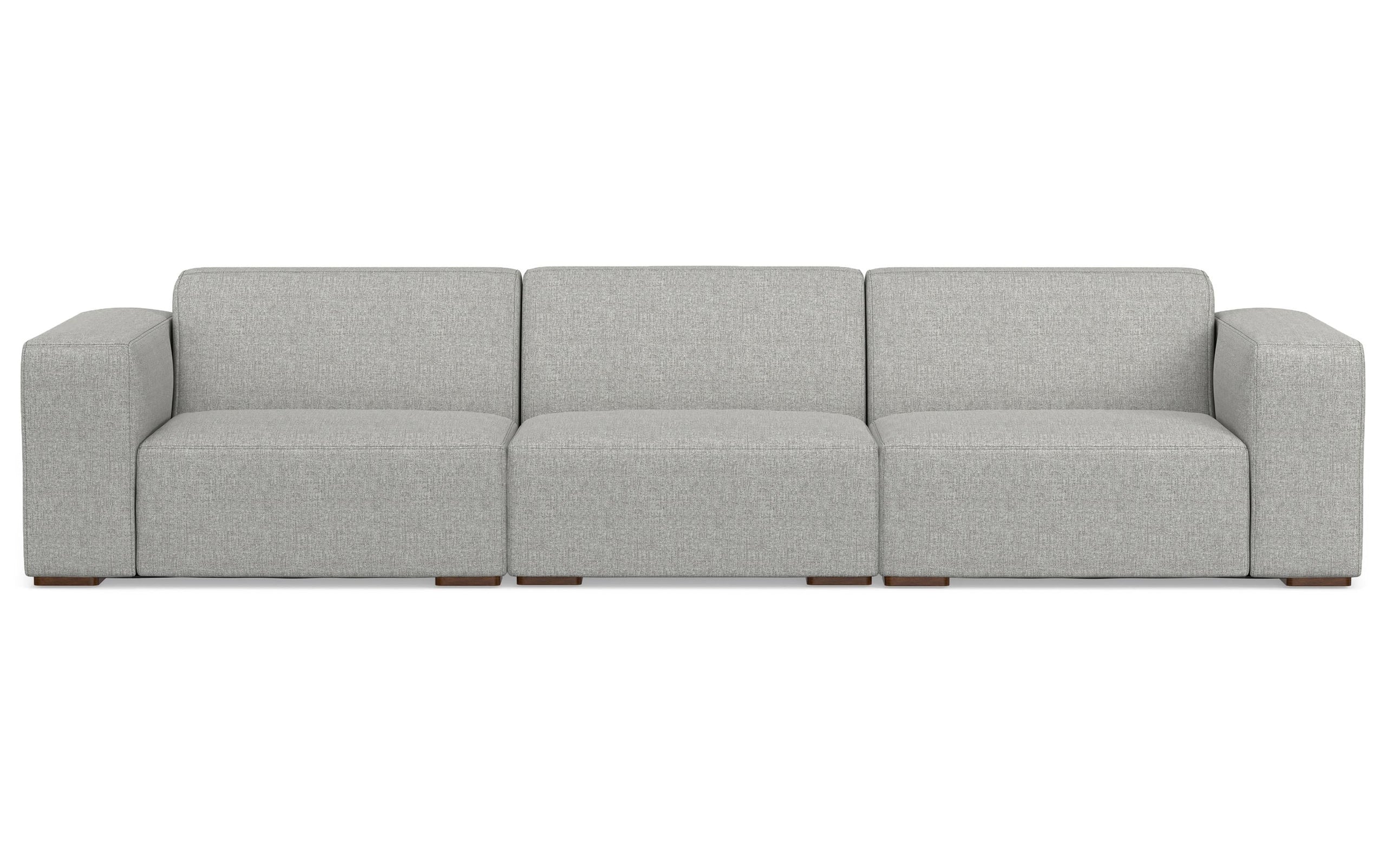 Pale Grey Performance Fabric | Rex 3 Seater Sofa Performance Fabric