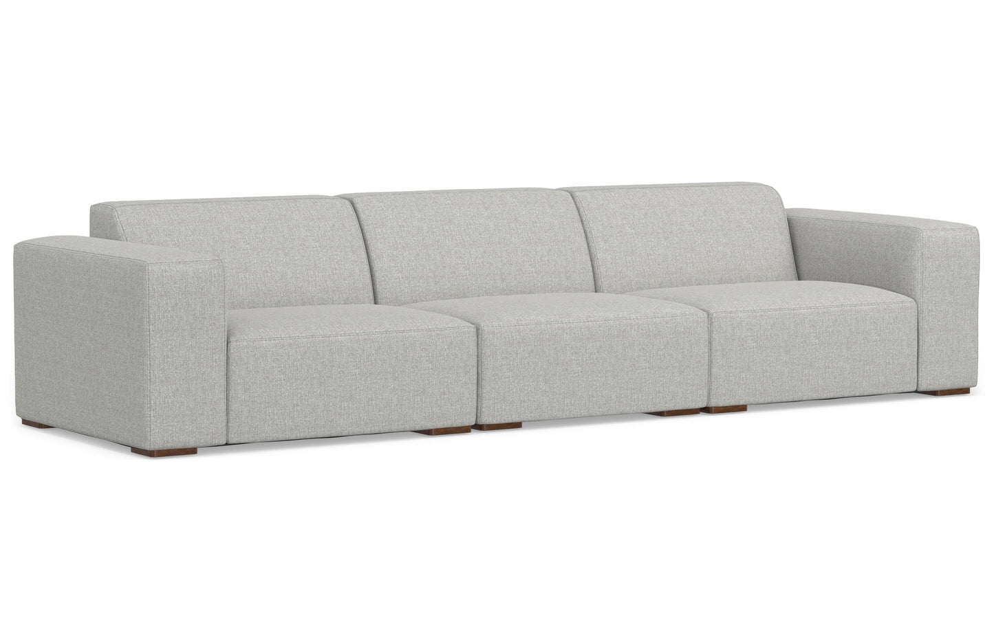 Pale Grey Performance Fabric | Rex 3 Seater Sofa Performance Fabric