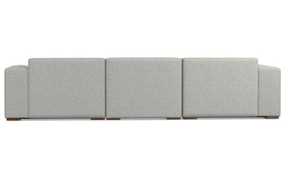 Pale Grey Performance Fabric | Rex 3 Seater Sofa Performance Fabric