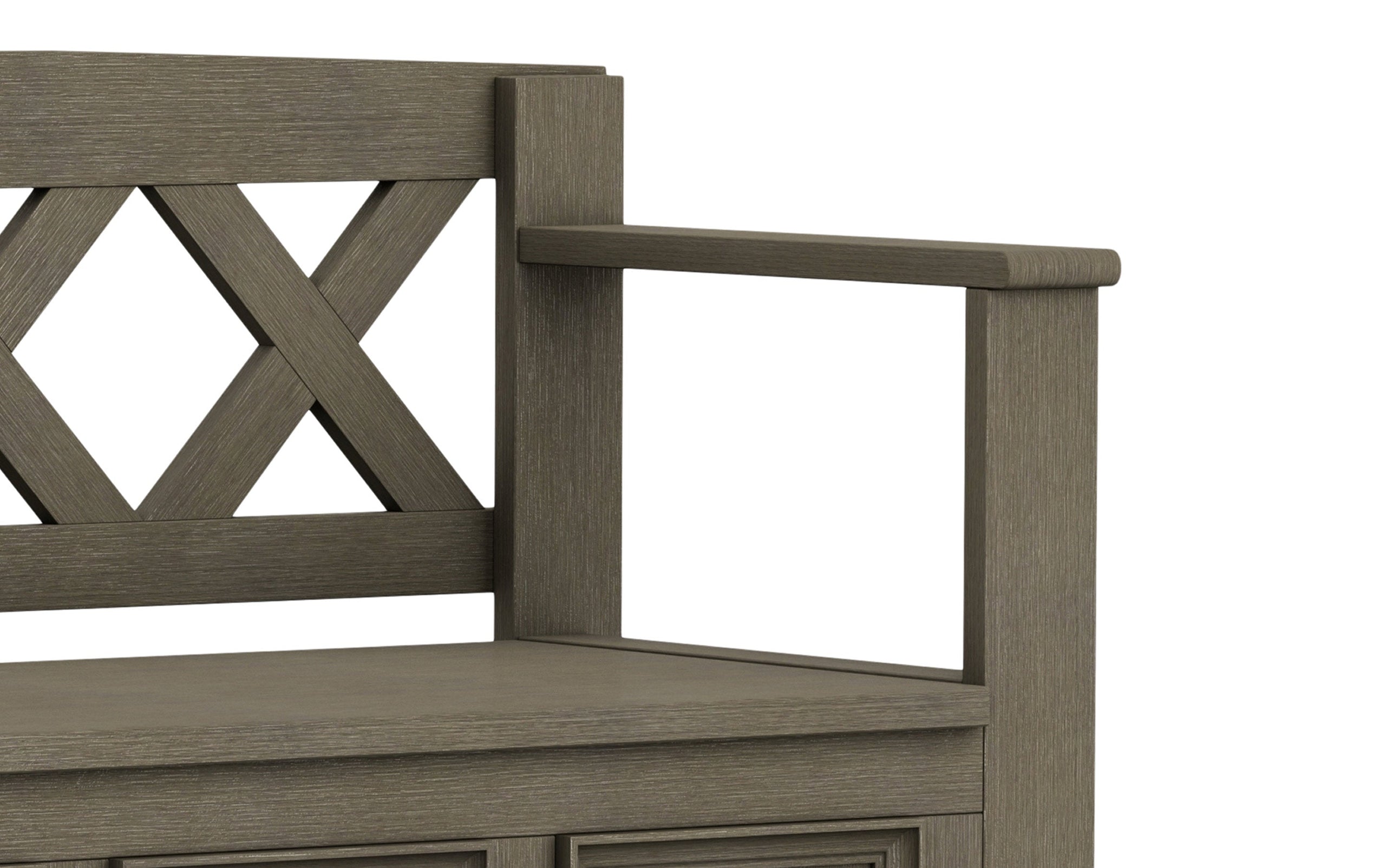 Farmhouse Grey | Amherst Entryway Bench
