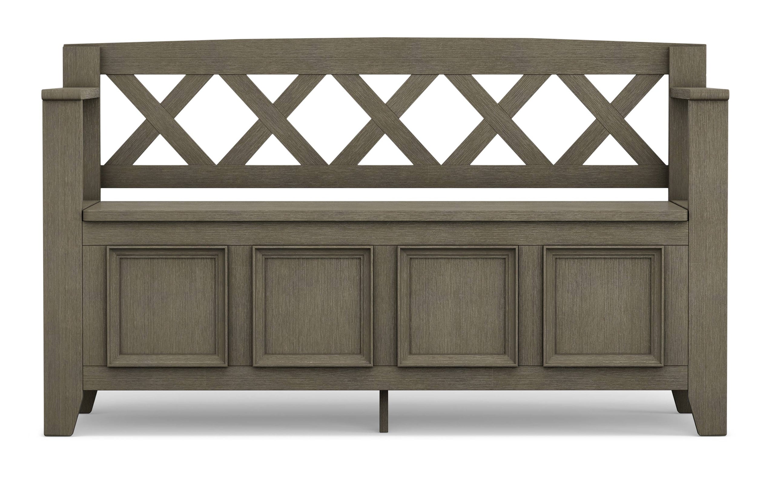 Farmhouse Grey | Amherst Entryway Bench