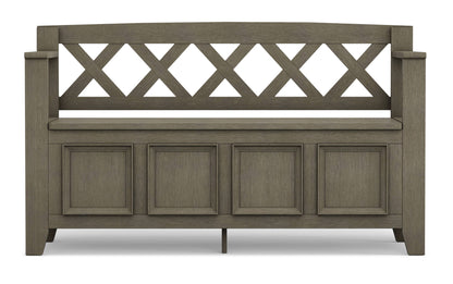 Farmhouse Grey | Amherst Entryway Bench