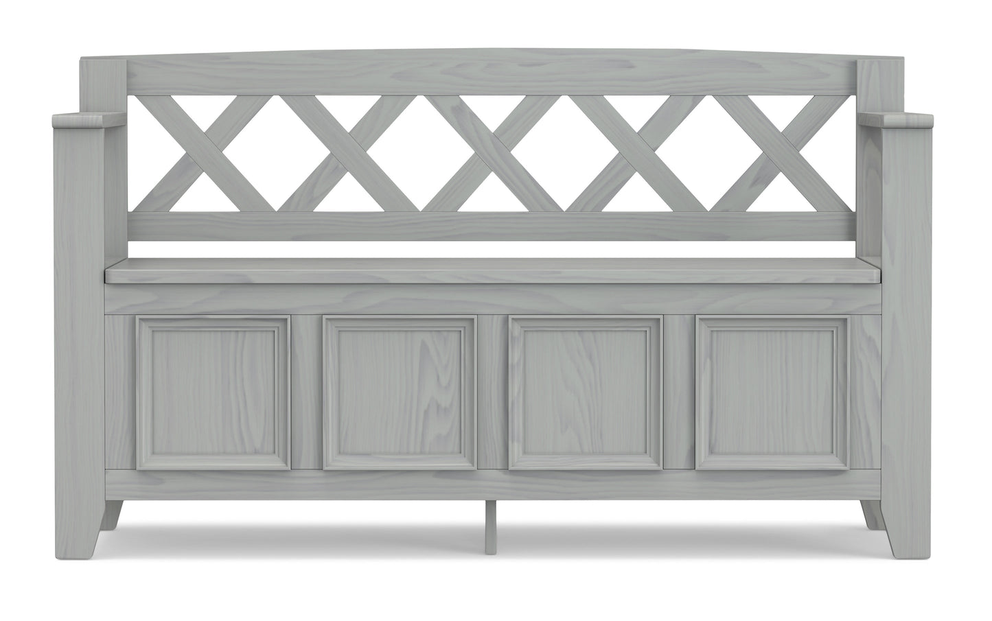 Fog Grey | Amherst Entryway Bench