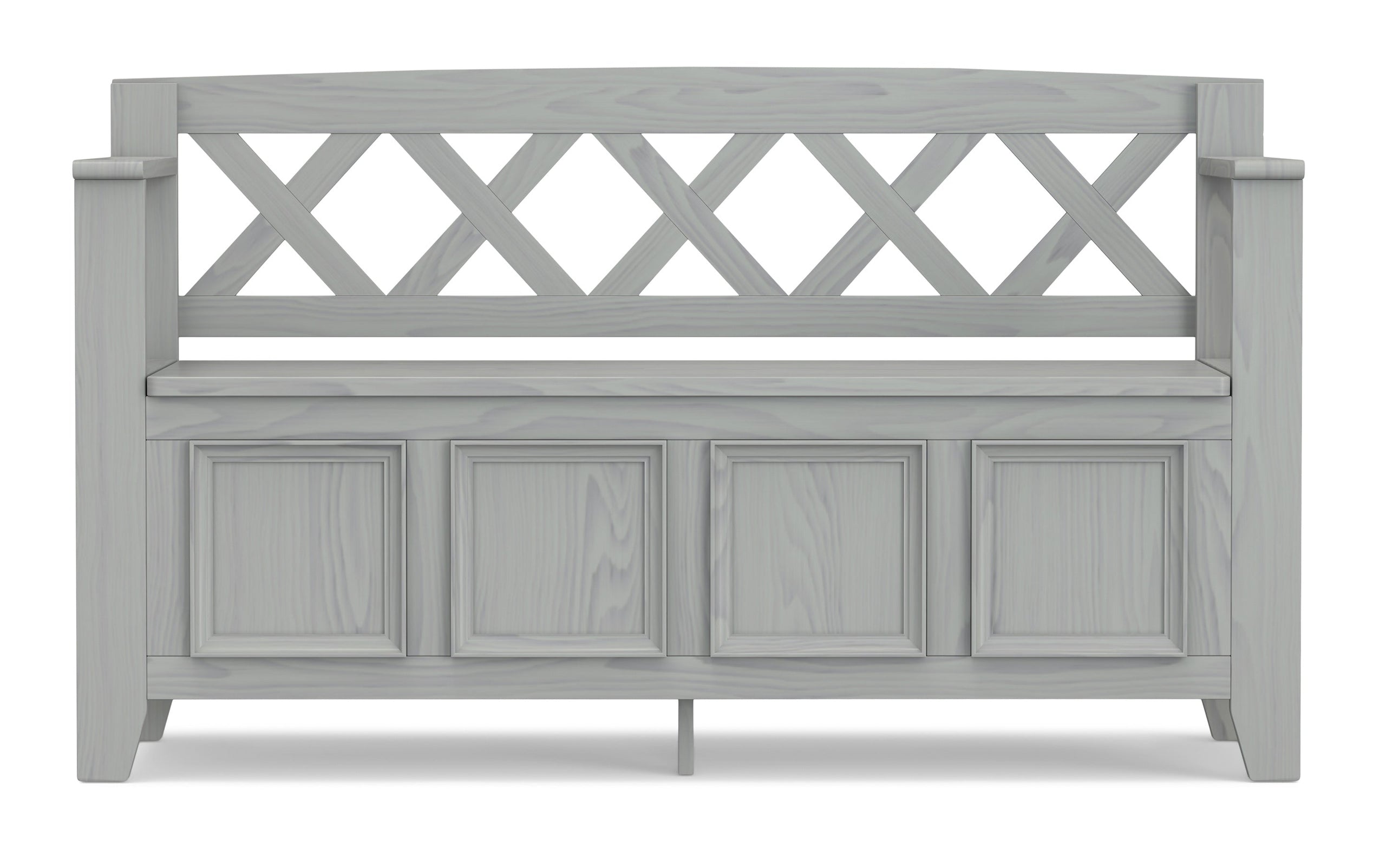 Fog Grey | Amherst Entryway Bench