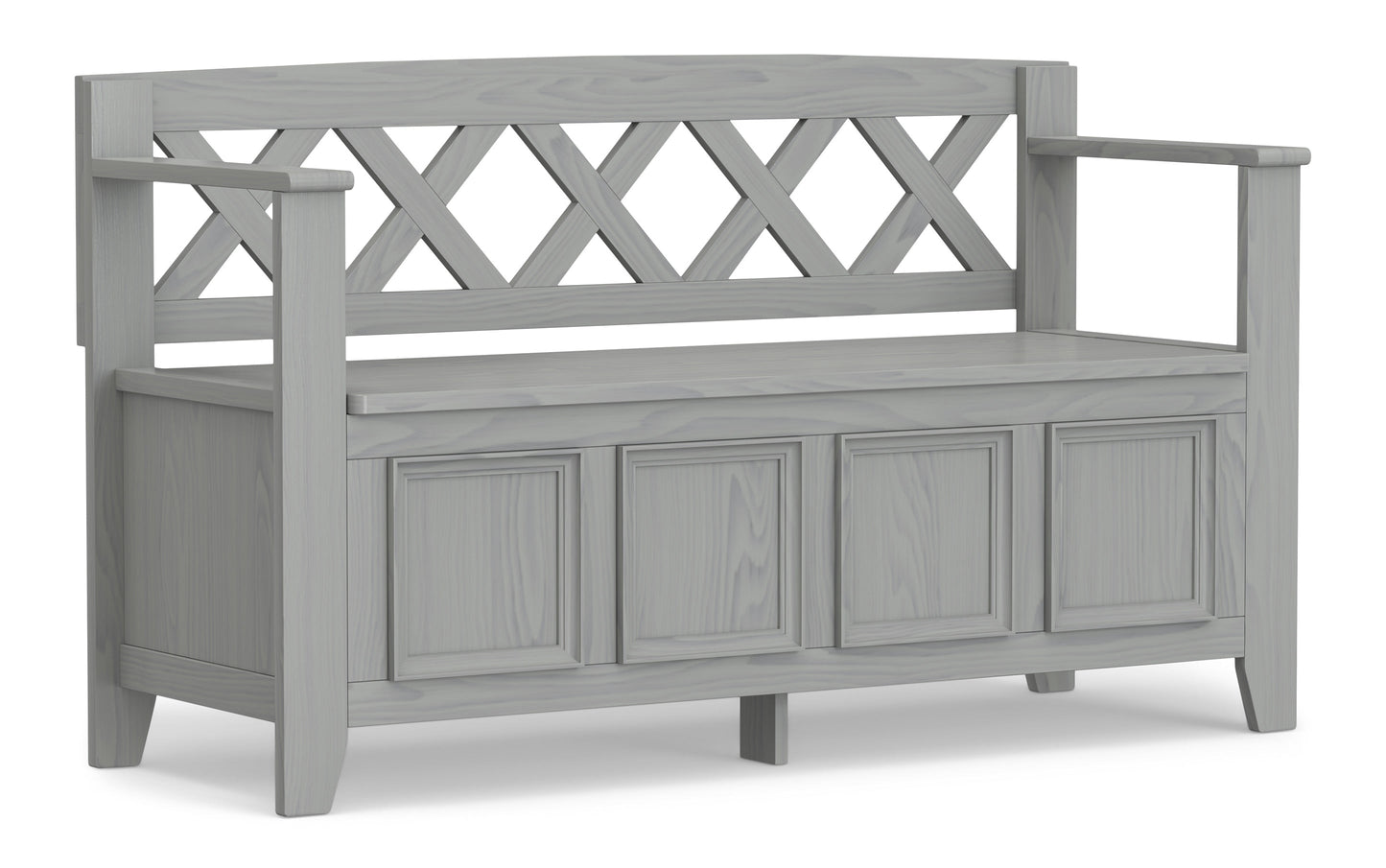 Fog Grey | Amherst Entryway Bench