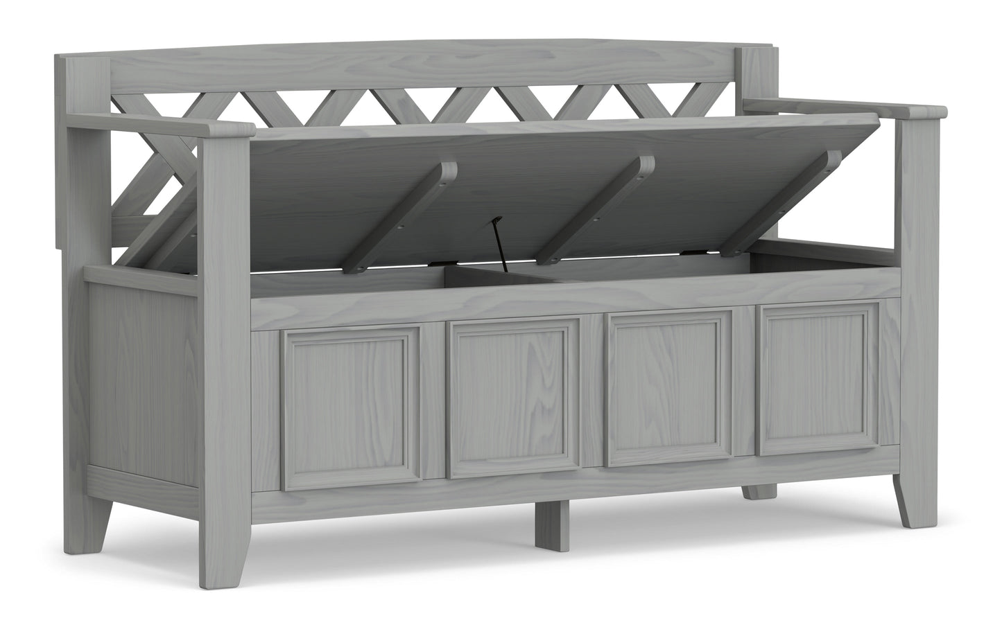 Fog Grey | Amherst Entryway Bench