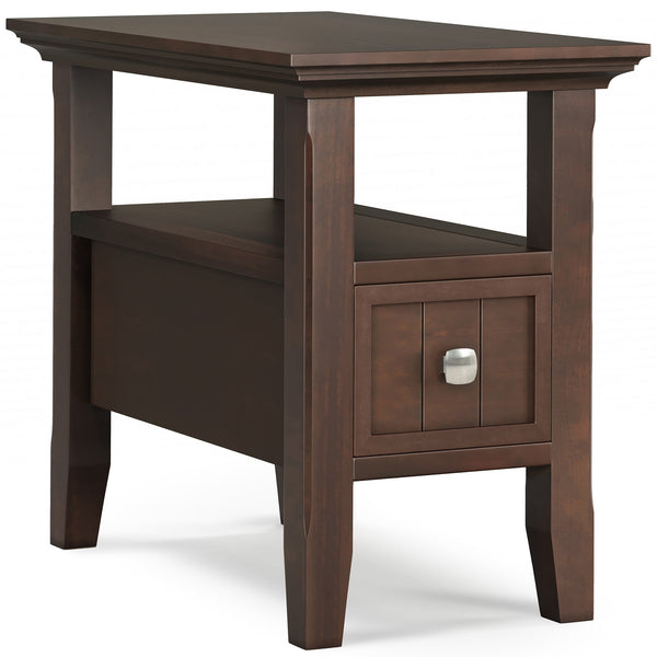 Acadian Narrow Side Table with Drawer