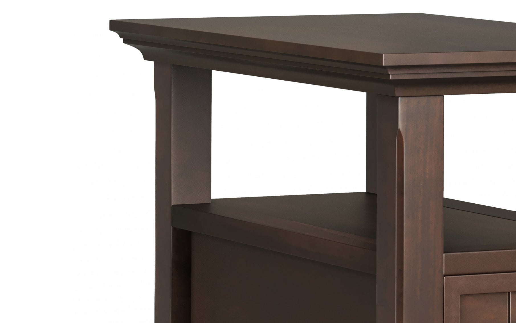 Acadian Narrow Side Table with Drawer