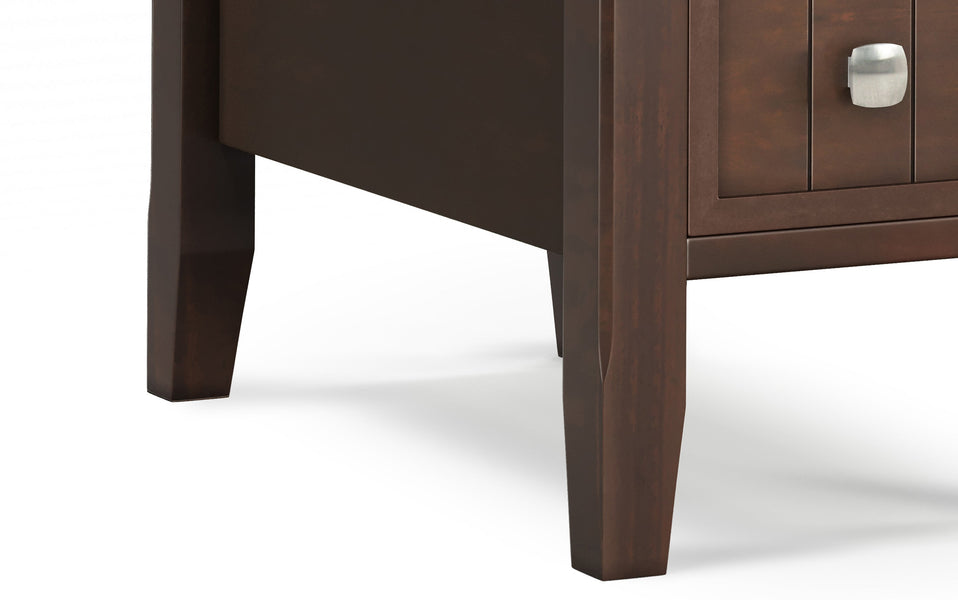 Acadian Narrow Side Table with Drawer