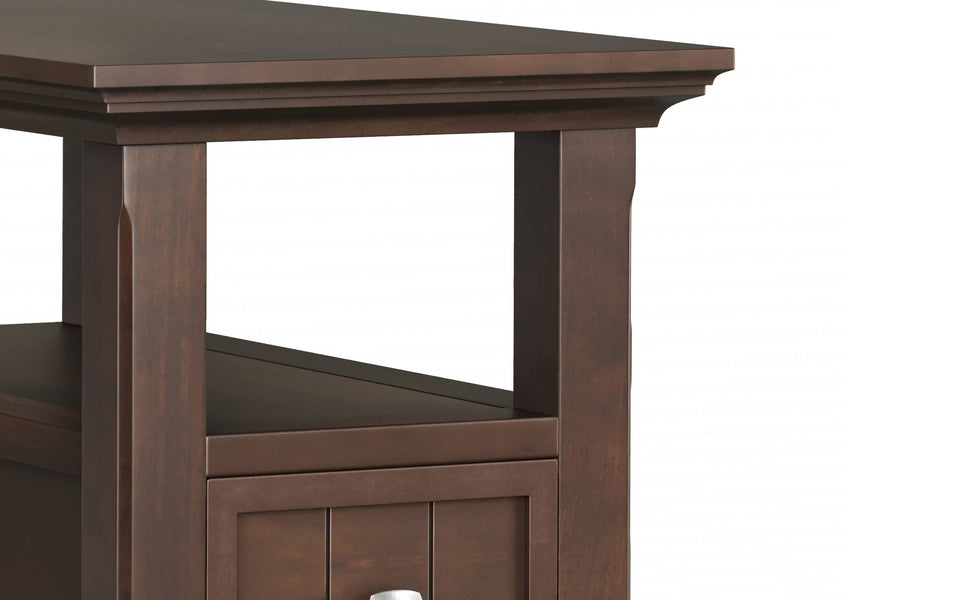 Acadian Narrow Side Table with Drawer