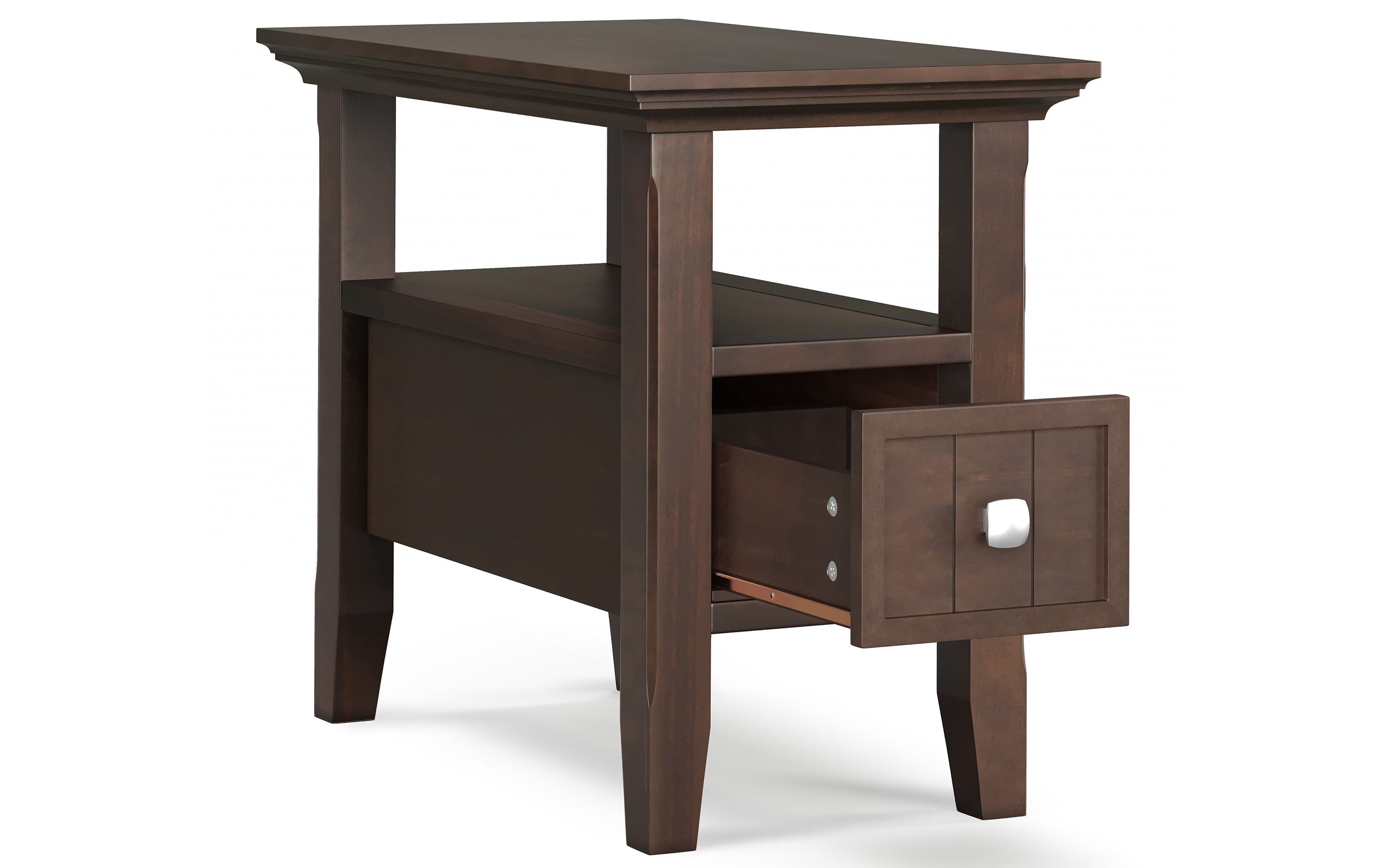 Acadian Narrow Side Table with Drawer