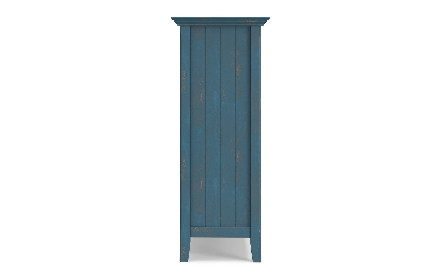 Distressed Coastal Blue | Acadian Medium Storage Cabinet