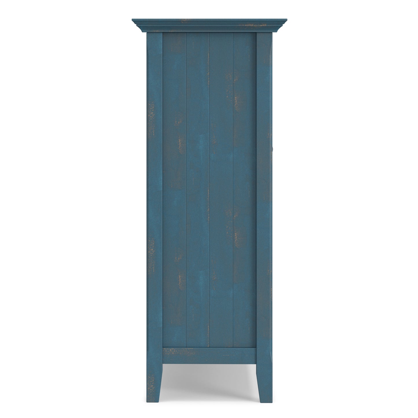 Distressed Coastal Blue | Acadian Medium Storage Cabinet