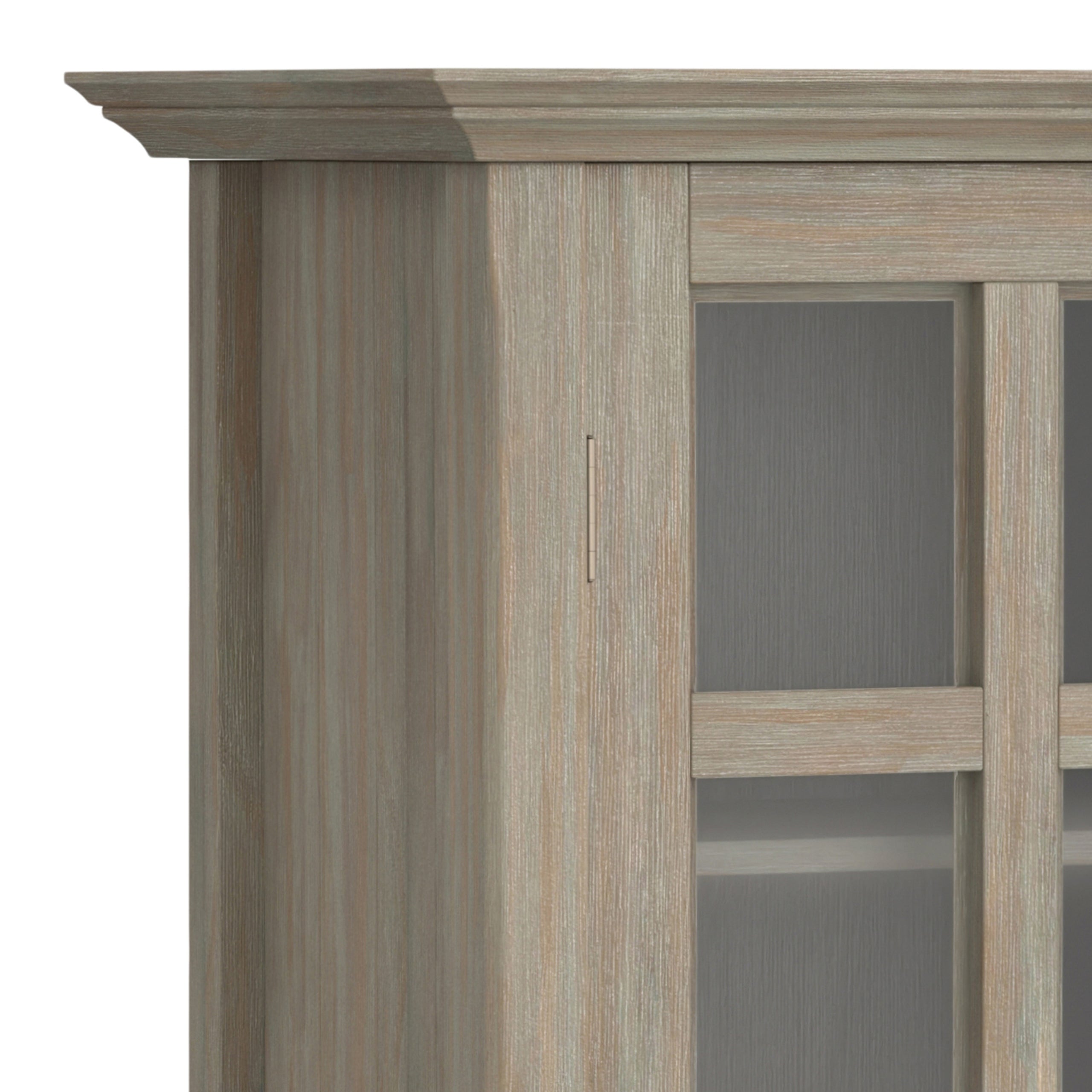 Distressed Grey | Acadian Medium Storage Cabinet