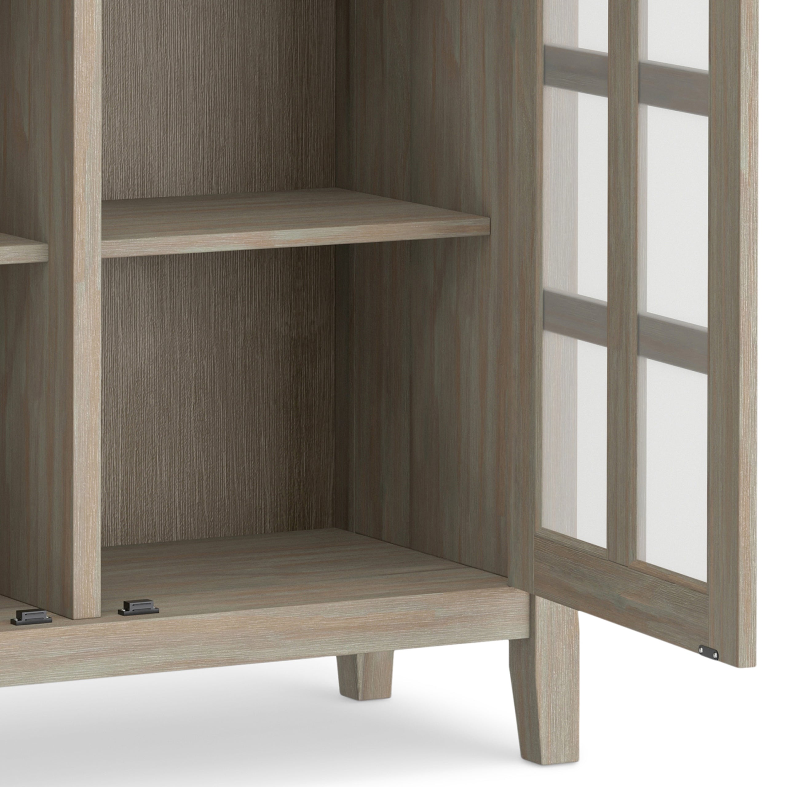Distressed Grey | Acadian Medium Storage Cabinet