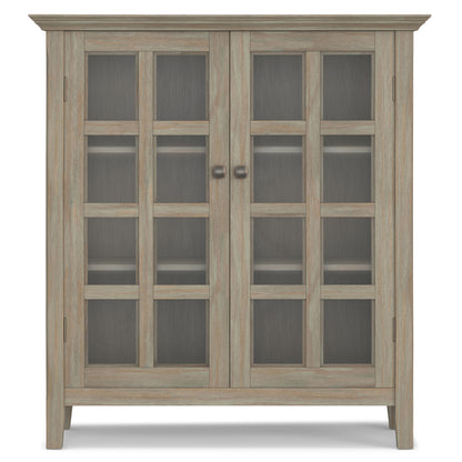 Distressed Grey | Acadian Medium Storage Cabinet