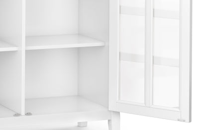White | Acadian Medium Storage Cabinet