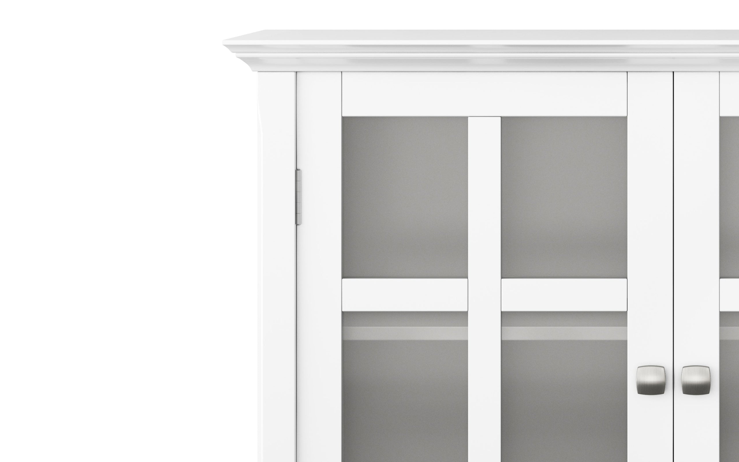 White | Acadian Medium Storage Cabinet