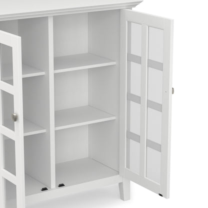 White | Acadian Medium Storage Cabinet