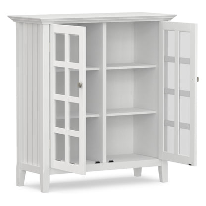 White | Acadian Medium Storage Cabinet
