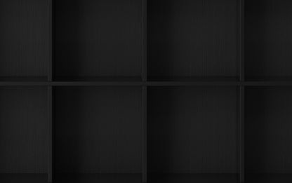 Black | Acadian 8 Cube Storage / Sofa Table