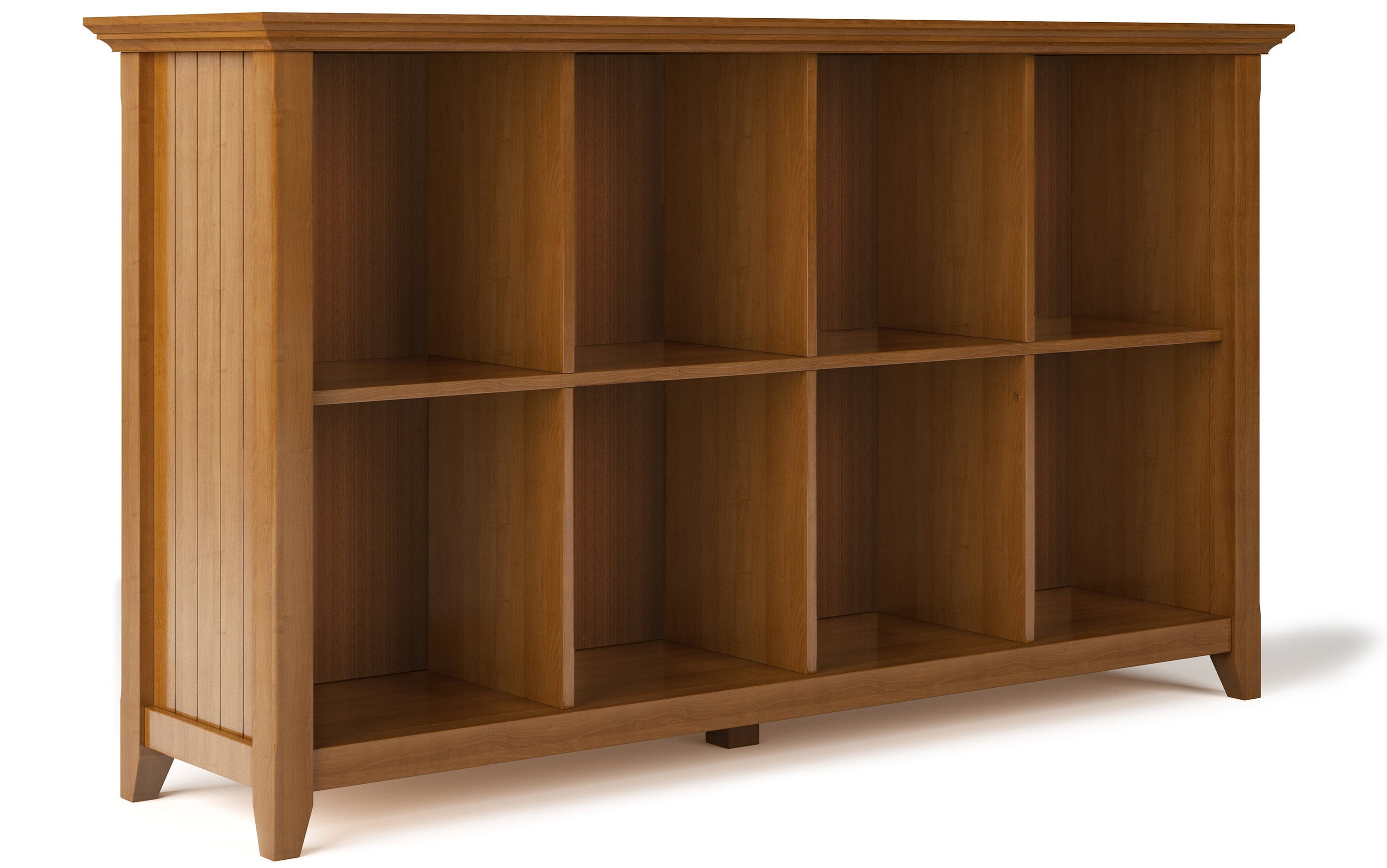 Light Golden Brown | Acadian 8 Cube Storage / Sofa Table