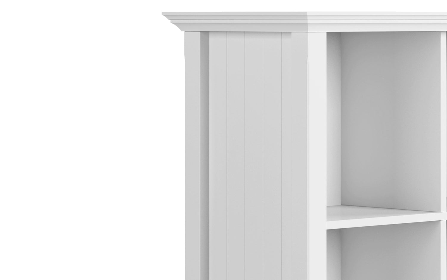 White | Acadian 8 Cube Storage / Sofa Table