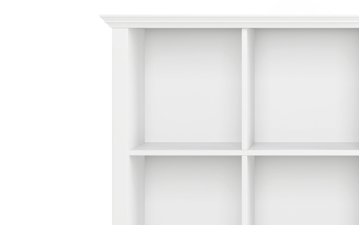 White | Acadian 8 Cube Storage / Sofa Table