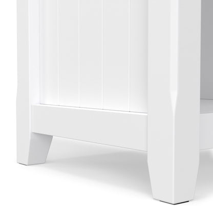White | Acadian 8 Cube Storage Sofa Table