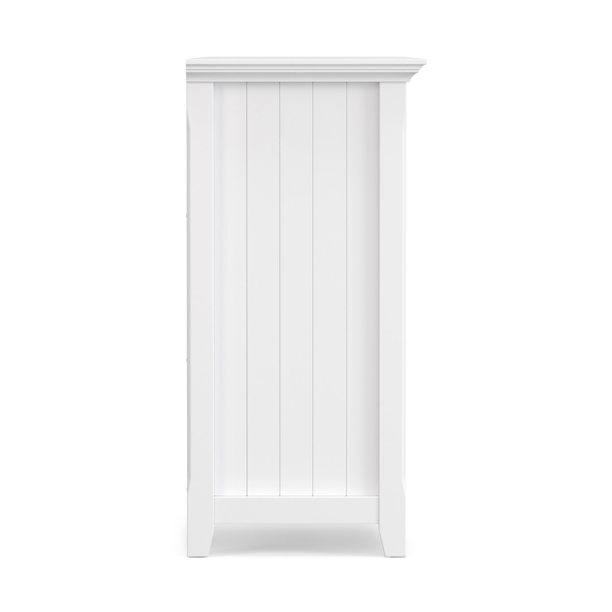 White | Acadian 8 Cube Storage Sofa Table