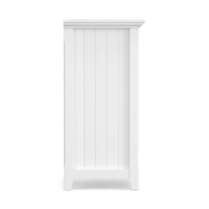 White | Acadian 8 Cube Storage Sofa Table