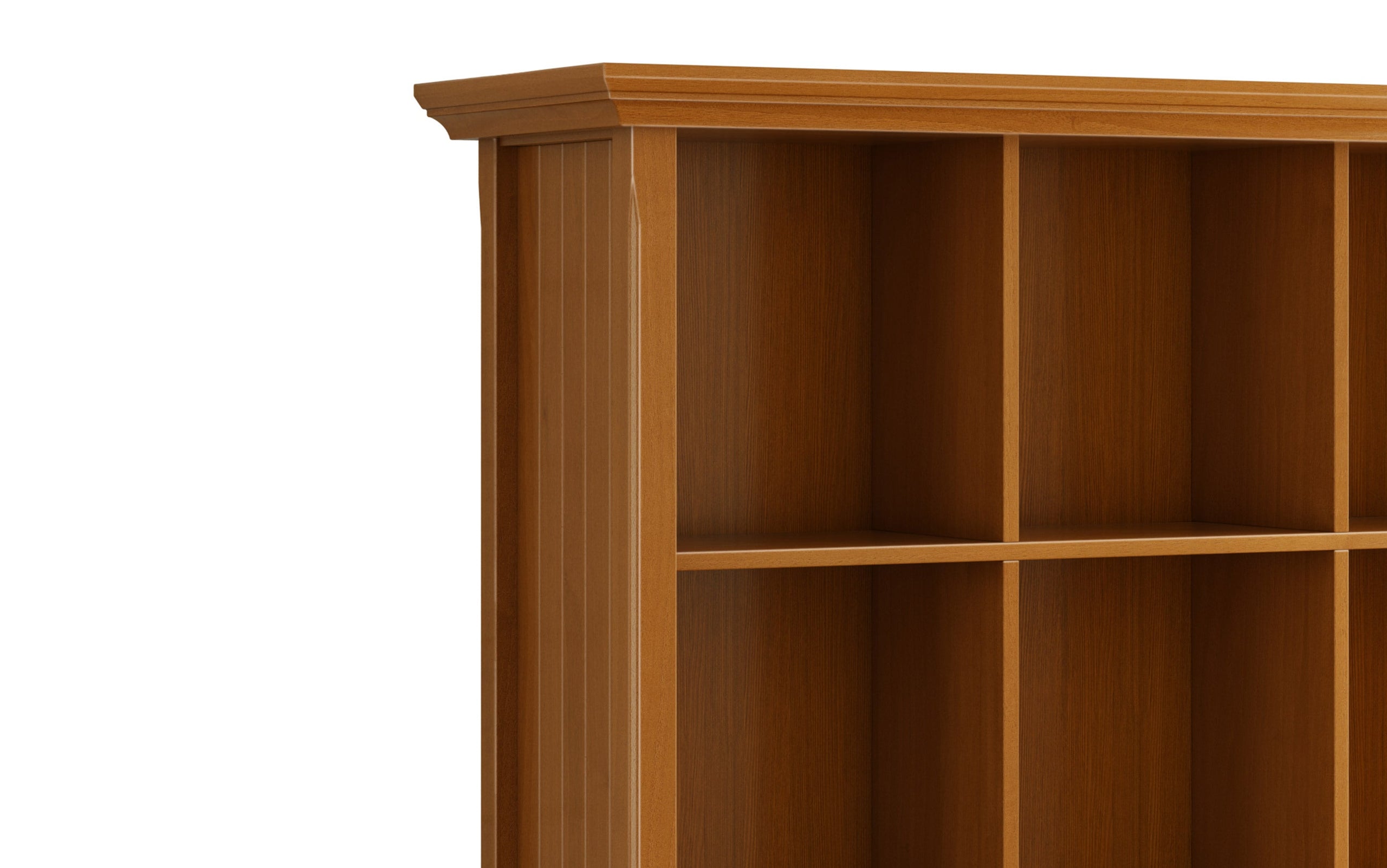 Light Golden Brown | Acadian 9 Cube Bookcase